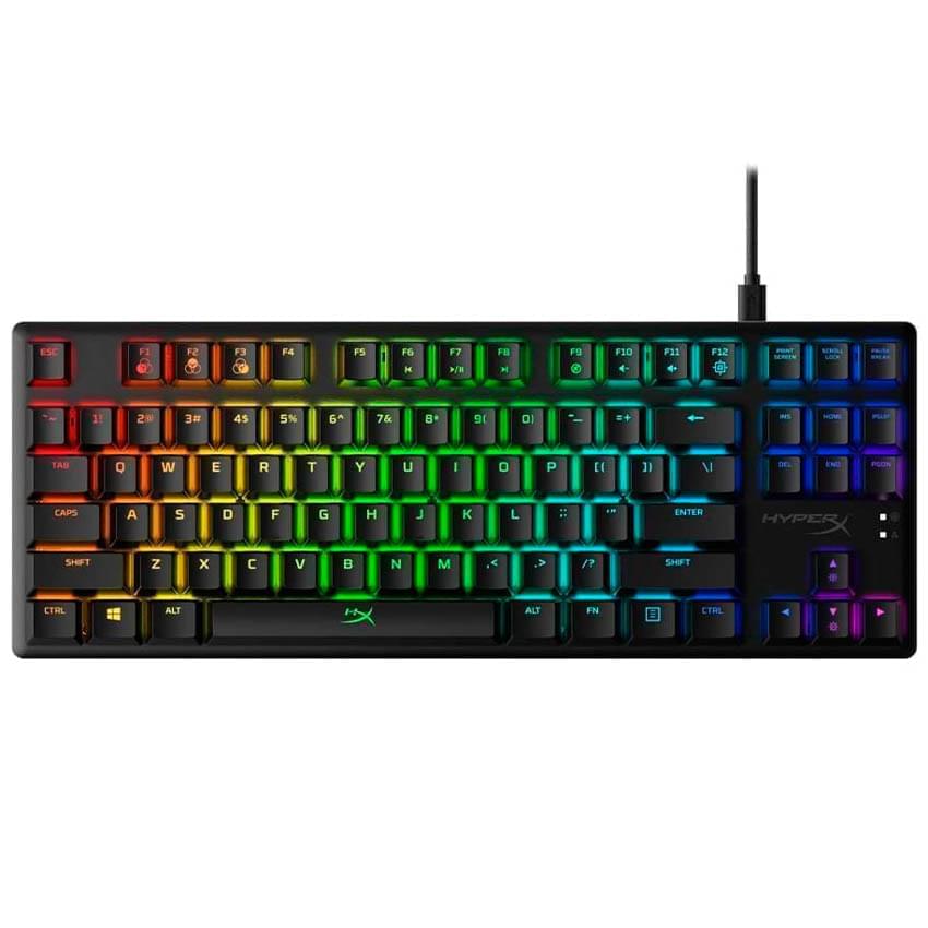 Teclado Mecanico Hyperx Alloy Origins Core Negro Switch Blue